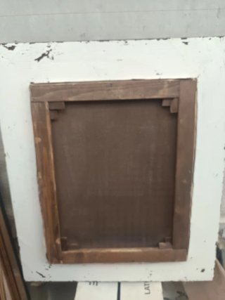 Dipinto antico con cornice