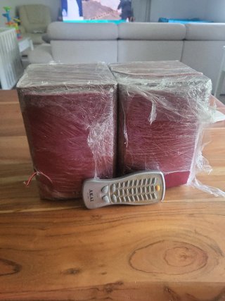 Altavoces Akai QX 5550 Rojos