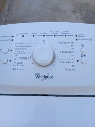Lavadora Whirlpool 6kg - 1000 rpm