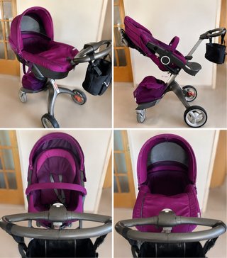 Carrito Bebé Stokke Xplory Morado