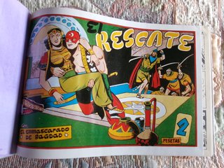 Comic El enmascarado de Bagdag y más