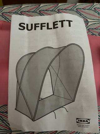 Dosel rosa Sufflett Ikea descatalogado