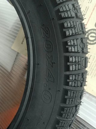 Neumático Fat Bike 20x4.0 Ciudad Tucano