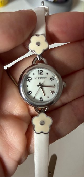 Reloj Viceroy niña/mujer plata y blanco