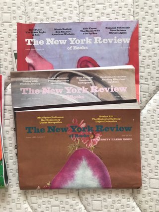 The new york rewiew of books. 6 revistas de 2025