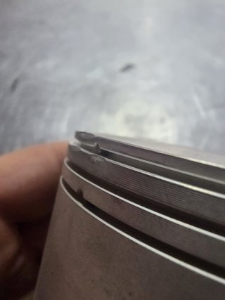 Pistón y segmentos Honda Cota 315 R