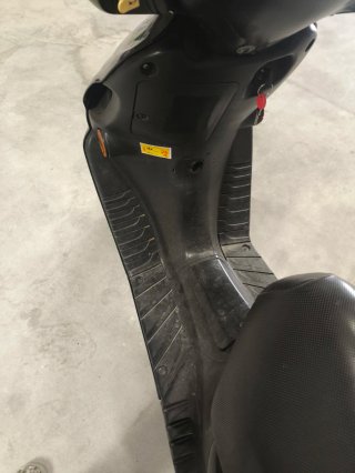 Suzuki Katana 49cc Scooter Negra