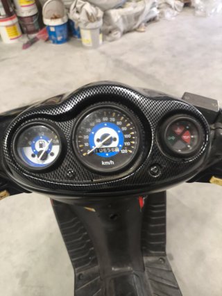 Suzuki Katana 49cc Scooter Negra