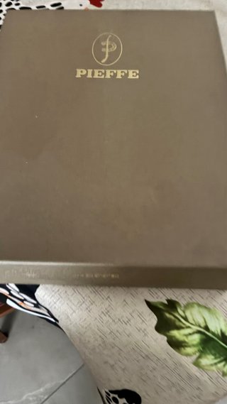 Agenda A4 PIEFFE in vera pelle cognac –