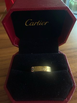 Bracciale e anello Cartier oro