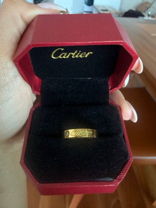 Bracciale e anello Cartier oro
