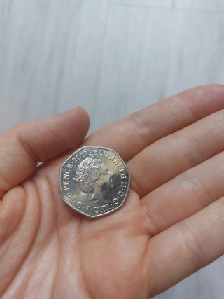 Moneda 50p Tom Kitten UK