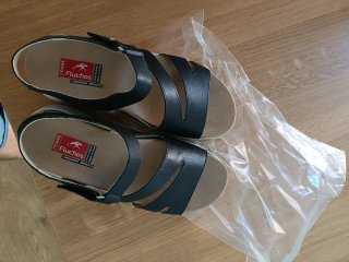 Sandalias Fluchos Femme Negras Talla 36 Nuevas