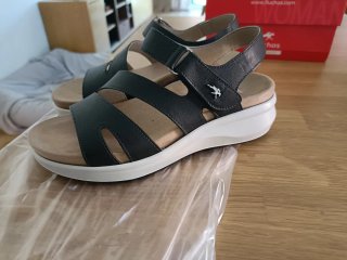 Sandalias Fluchos Femme Negras Talla 36 Nuevas