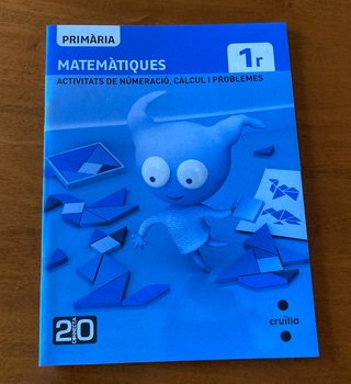 Libro Matemáticas. 1 Primaria. CONNECTA. Nuevo.