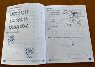 Libro Matemáticas. 1 Primaria. CONNECTA. Nuevo.