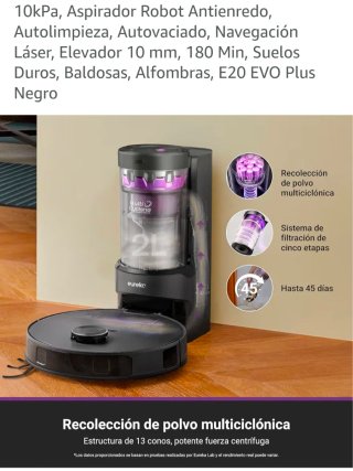 Aspiradora Eureka E20 Plus Negra