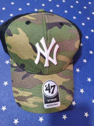 Gorra New York Yankees Camuflaje Ajustable
