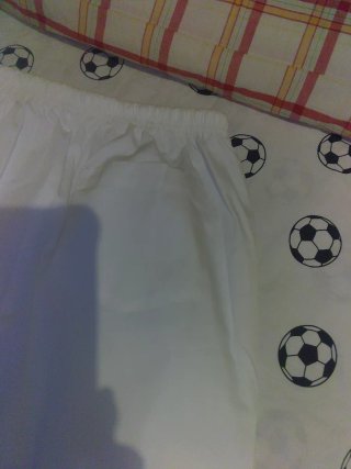 Pantalón de trabajo blanco nuevo Talla 2