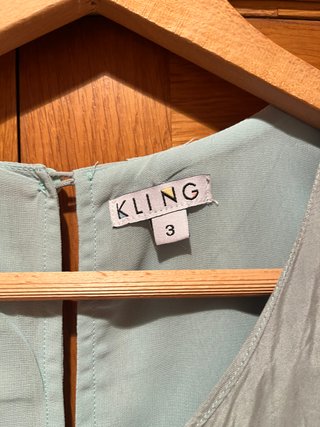 Kling Vestido Espalda Abierta