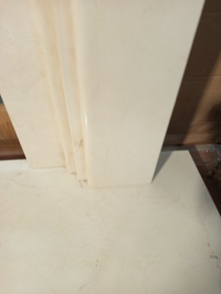 Frontal Chimenea Mármol Crema Marfil Nuevo