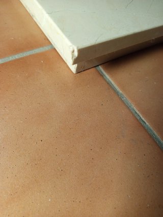 Frontal Chimenea Mármol Crema Marfil Nuevo