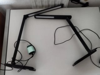 Flexo LED Negro y Verde