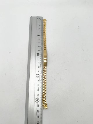 Pulsera Esclava Oro 18kt cadena estilo cubana