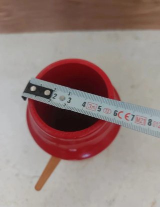 Lapicero y peonza de madera pinocho
