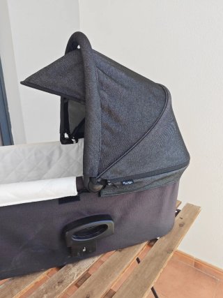 Capazo Baby Jogger Deluxe Denim gris