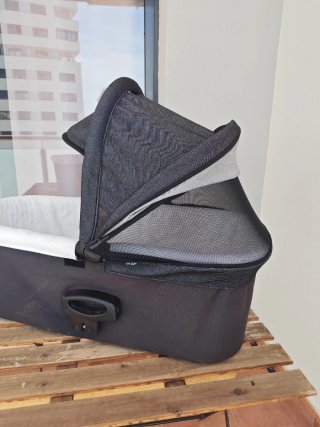 Capazo Baby Jogger Deluxe Denim gris