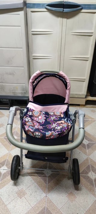 Carrito de juguete 2 en 1 para niñas y niños