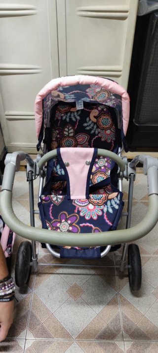 Carrito de juguete 2 en 1 para niñas y niños