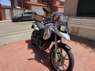 BMW F650GS 2010 Plata/Blanco