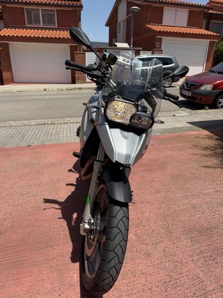BMW F650GS 2010 Plata/Blanco