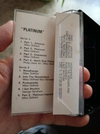 Mike Oldfield Platinum Cassette