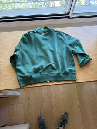 Sudadera Nike Verde con Cremallera