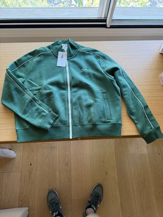 Sudadera Nike Verde con Cremallera