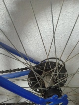 Bicicleta de montaña Atrractor azul