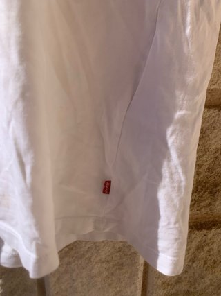Camiseta Vintage Levi’s Blanca Retro Talla M