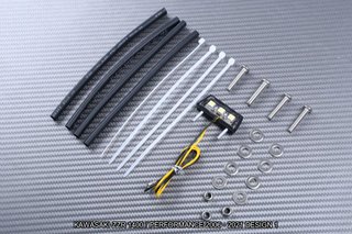 Portamatrículas corto KAWASAKI ZZR 1400 2006 2021