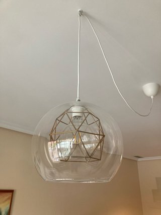 Lámpara Techo Ikea Jallby Blanca