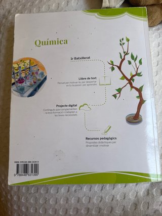 Libro de texti de Química 1r Bachillerato
