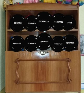 Habitación completa de madera.