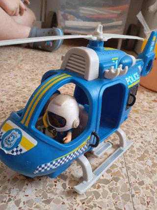 Helicóptero Policía Playmobil Action