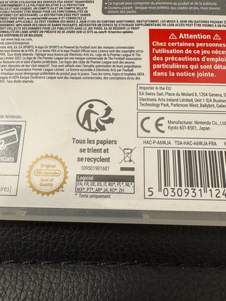 FIFA 23 2023 videogioco Nintendo Switch