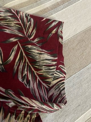 Camisa Hawaiana Palmeras Talla S