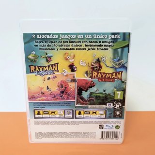RAYMAN LEGENDS + RAYMAN ORIGINS PS3 PLAYSTATION 3