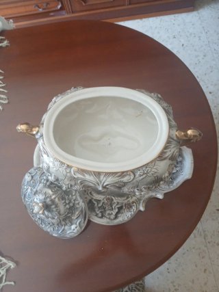 Centro de mesa porcelana portuguesa