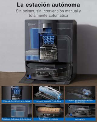 NUEVO - ECOVACS X12 OMNICYCLONE Robot Aspirador